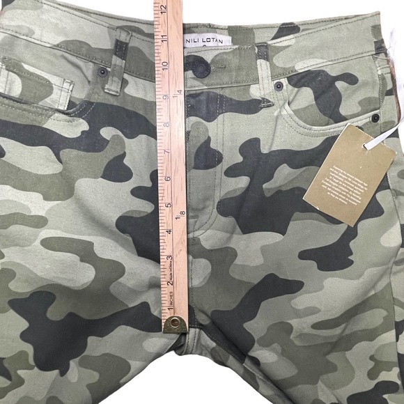 NILI LOTAN for TARGET Women's Camo Print High-Rise Ankle Skinny Jeans NWT Size 4 - Picture 7 of 9